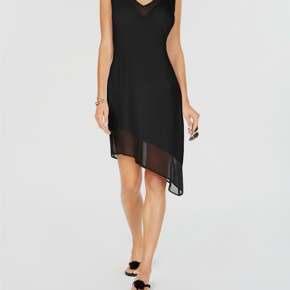 New Calvin Klein Asymmetrical-Hem Swim Cover-Up Large/XLarge - Picture 2 of 5